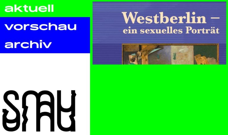 4.11. im Schwulen Museum* – Buchvorstellung: „Westberlin: ein sexuelles Porträt“
